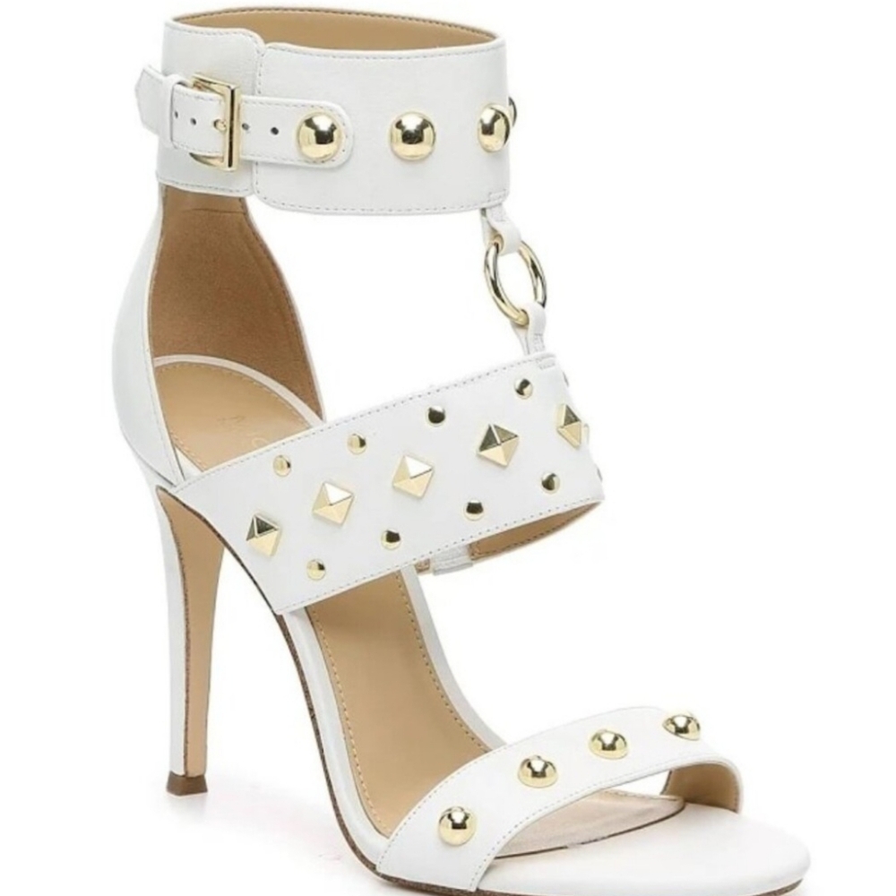 Michael Kors Amos Ankle Strap Heels - Picture 1 of 8